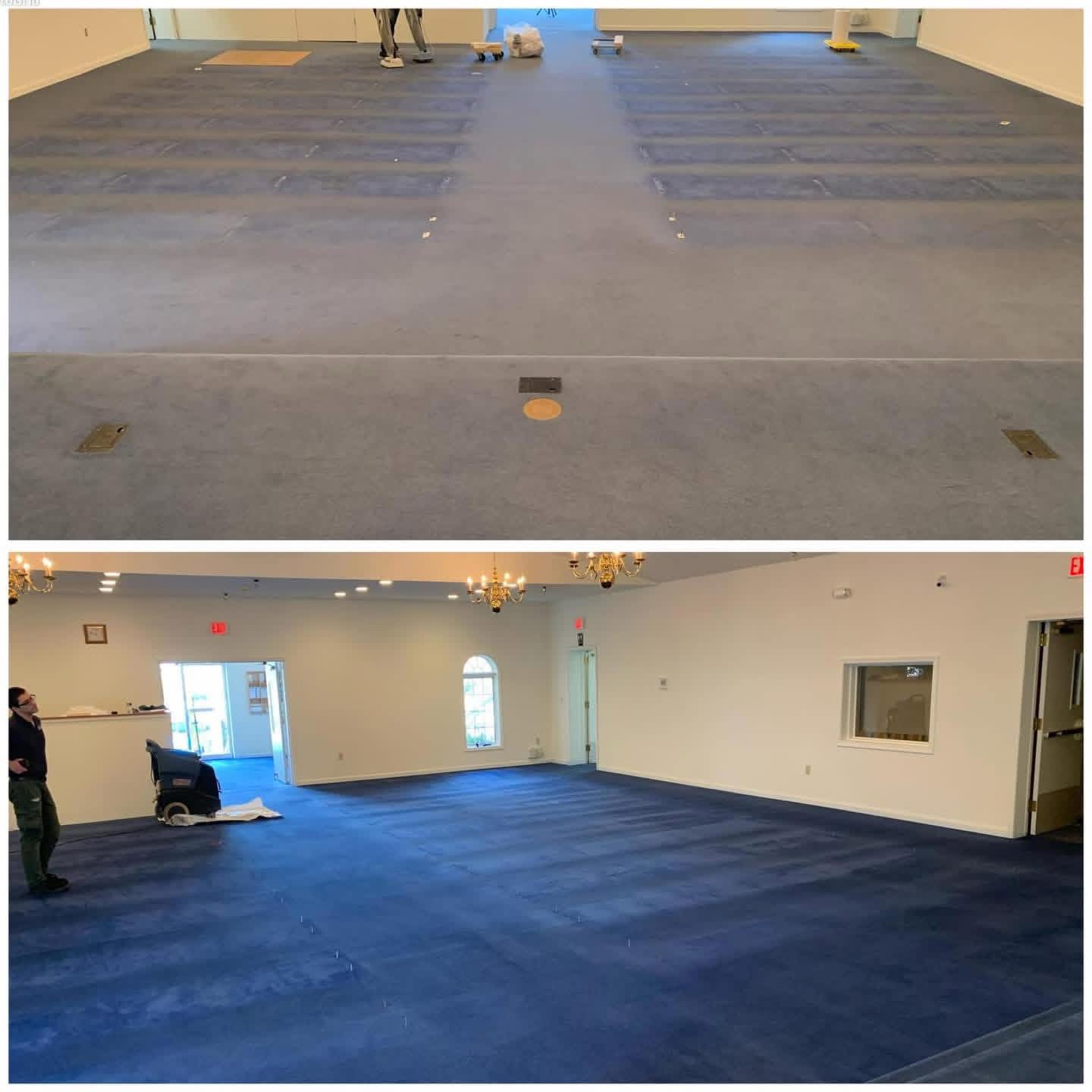 Full-Room Color Change example